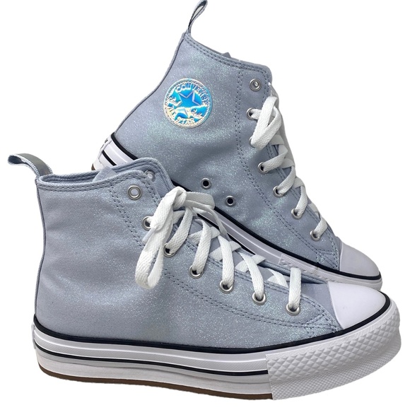 Converse Shoes - Converse Ctas Eva Lift Platform Women Kids Canvas Gray High Shoes Skate A03617C